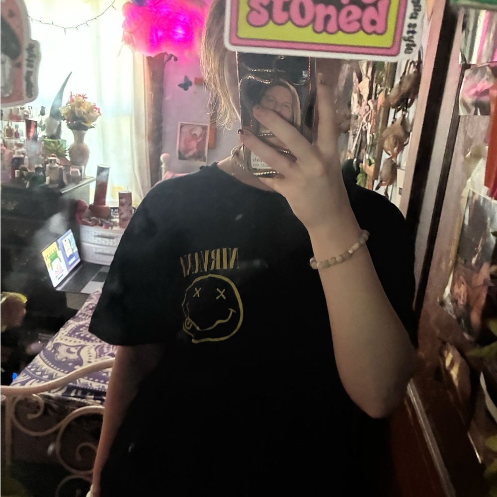Black nirvana T-Shirt